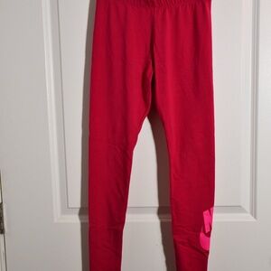 Nike Women's Vibrant Red Leggings